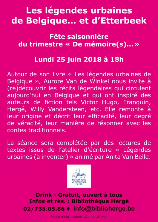 Flyer légendes urbaines pour site et promos en ligne light2